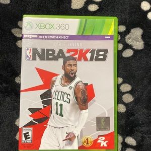 NBA2K18 Xbox 360 game